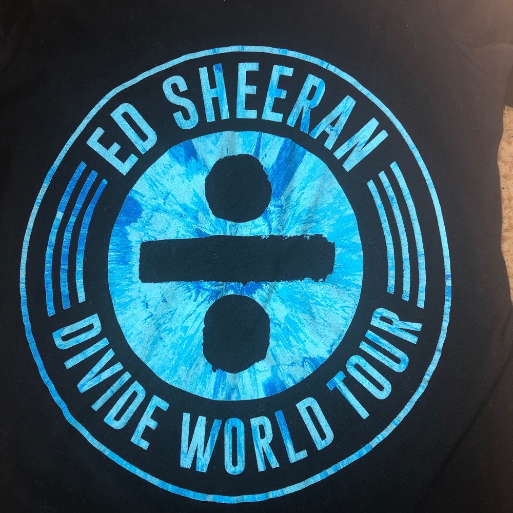 Ed Sheeran Divide World Tour Concert Shirt